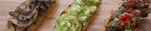 Bruschetta - all from above resized slice